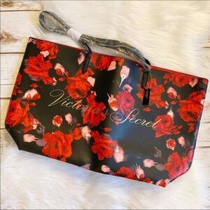 Victoria’s Secret Floral Logo Tote